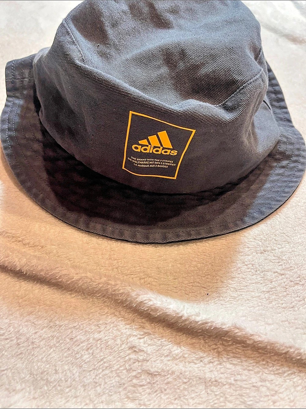 adidas Originals Box Logo Bucket Hat Black Bucket Hat